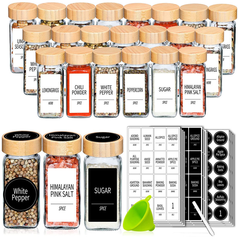 Ensemble de 24 pots à épices