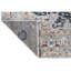 Hand Knotted Wool Oriental Area Rug in Gray/Navy/Orange/Silver-979336228