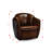 Mariela Upholstered Swivel Barrel Chair