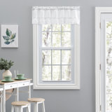 Ellis Ruffled 54'' W Window Valance