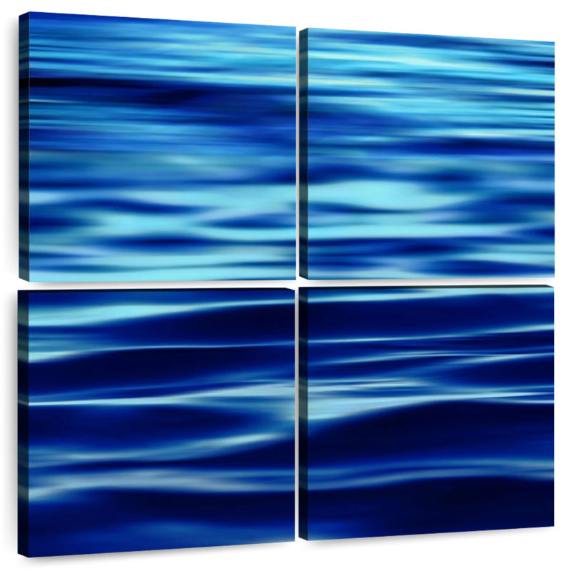 Gillard Vast Deep Blue Sea, 18" H x 18" W