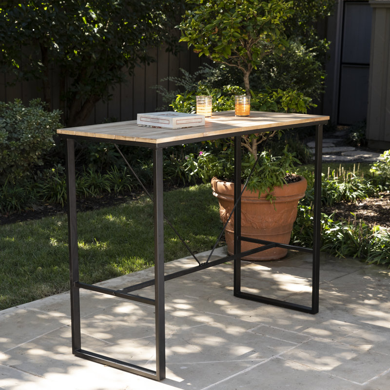 Table de bar en fer