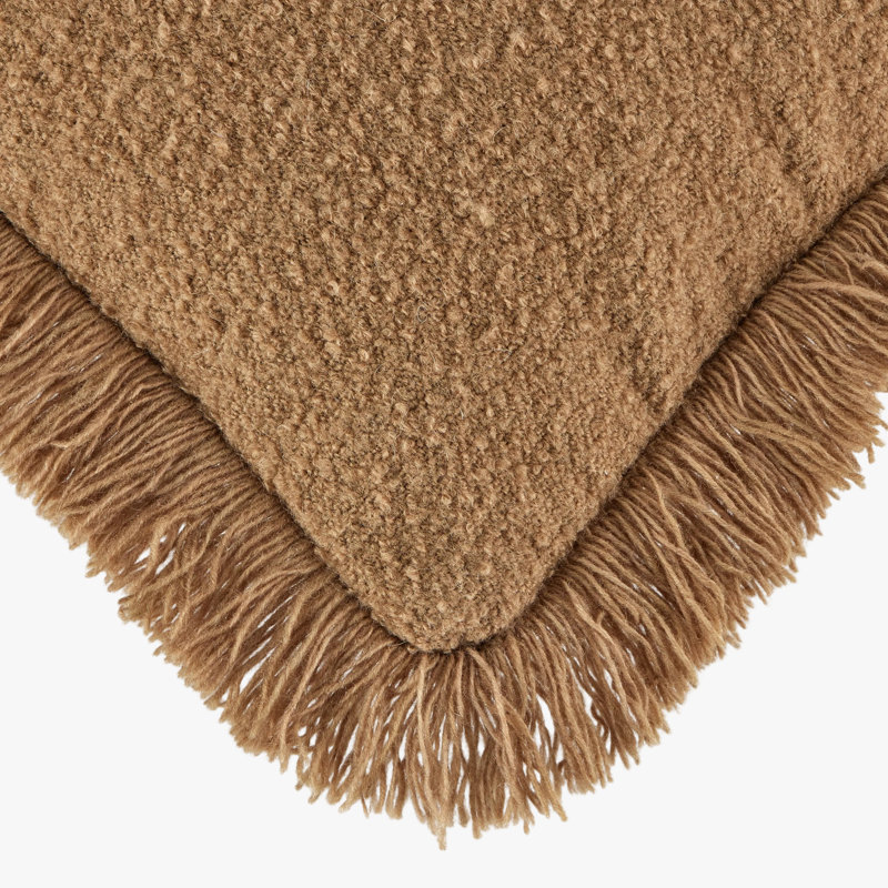 Anaya Pillow Cover & Insert, Khaki