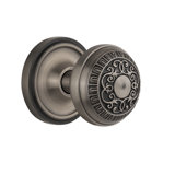 Classic Rosette with Egg & Dart Door Knob