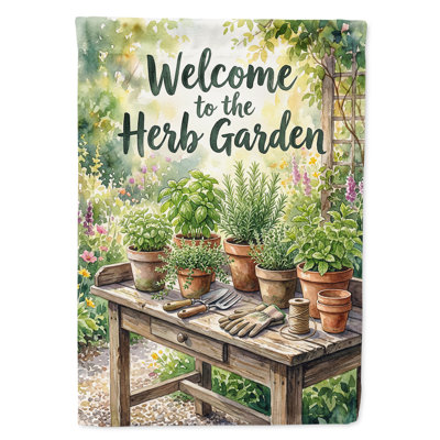 Drapeau Herb Garden Welcome House