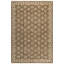 Oushak Oriental Hand-Knotted Wool Brown Area Rug-1162184884