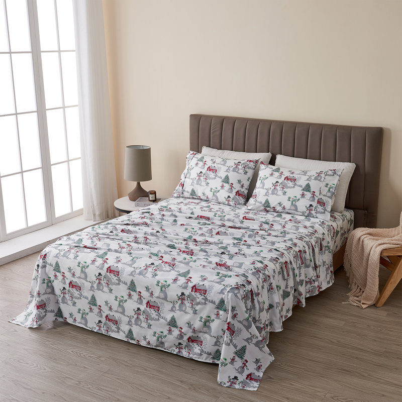 Winter Wonderland Twin Ultra-Soft Microfiber Sheet Set