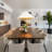 Hylia 1-Light Large 24.2" Dimmable Single Cone Kitchen Island Pendant