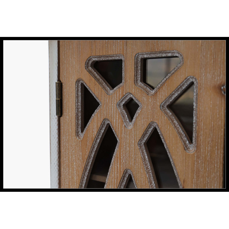 Armoire de rangement murale en bois Farmhouse, Naturel