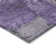Machine Washable Indoor/Outdoor Cinead ACN1671 Purple Rug