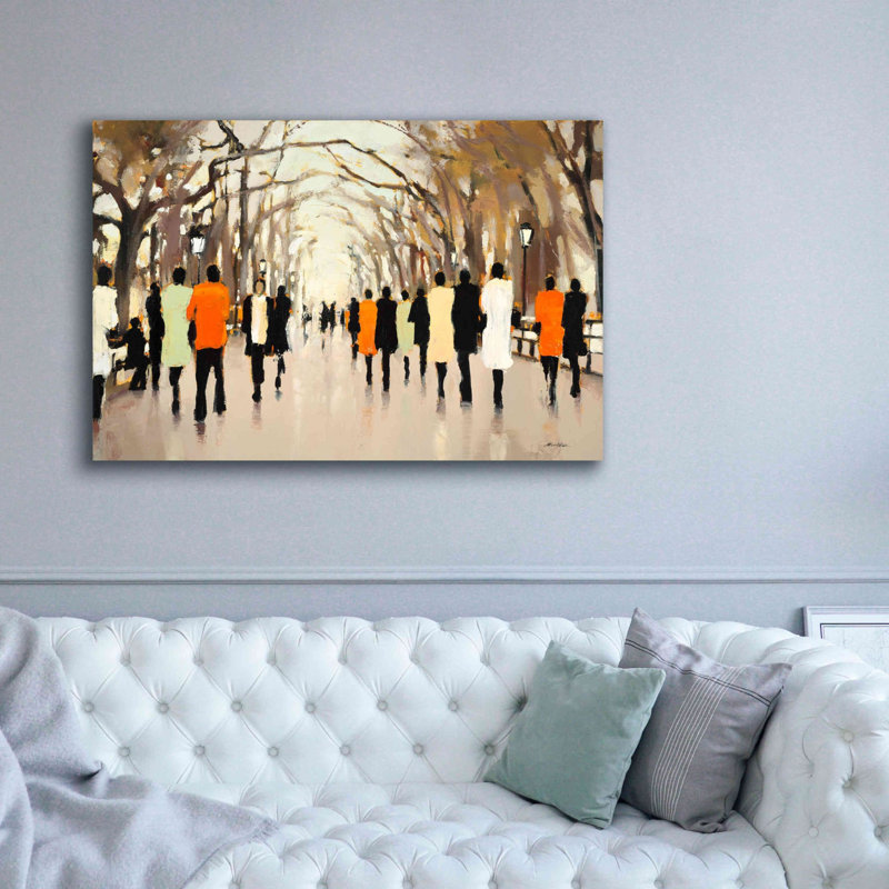 'Poet's Walk'  by Lorraine Christie, Giclee Canvas Wall Art, 40" H x 60" W x 1.5" D