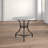 Giselle Round Marble Top Iron Base Dining Table