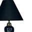 Ceramic Table Lamp, Urn-Shaped With Black Finish (Bulb Not Included)