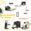 Alynia Wall-mounted Cat Tree Shelf, Large-534316271