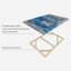 Couches grises et bleues sur toile-1976805878