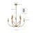 Capili 9 - Light Bulbs Modern Design Candle Style Classic / Traditional Chandelier Light Fixture-1701130417