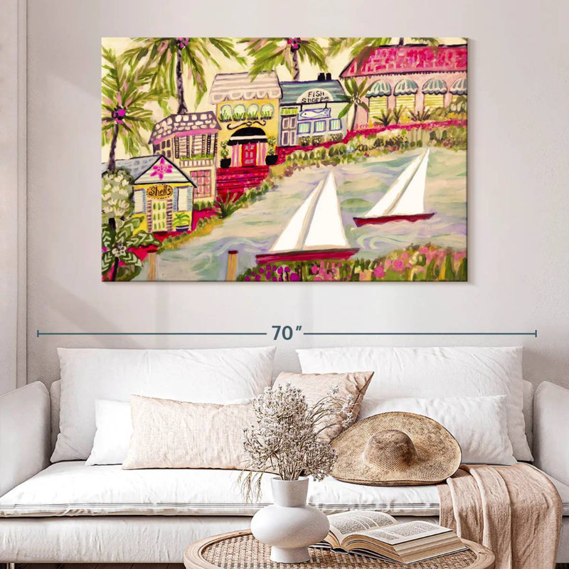 Gillard Smooth Sailing II, H 34 po x l 51 po