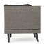 ENSEMBLE DE COUSSIN AVEC COIN + TABLE - BRUN