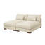 Canapé-lit modulaire sans accoudoirs avec coussins réversibles 69 po Jaeliah-1349687781-1382221227