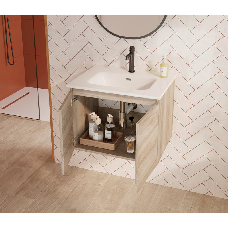 Bathroom Vanity Cabinet MALIBU Collection by DAX, Gray