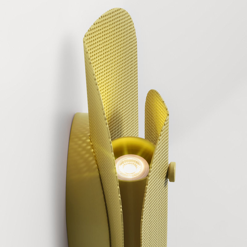 Filter 2 - Light Flush Mounted Sconce, Ochre