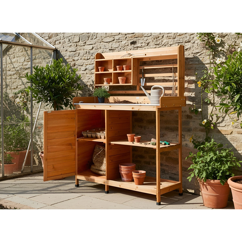 Fir Potting Bench