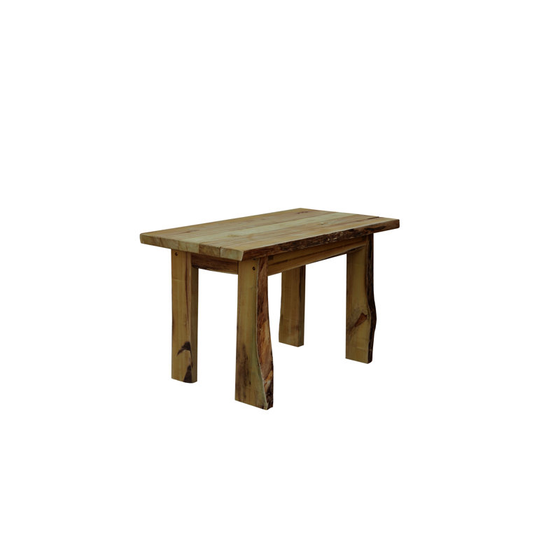 Table de salle à manger en bois Raphael, Teinte champignon, H 30 po x L 44 po x l 28 po
