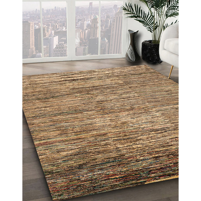 Abstract Indoor Rug, Square 8'