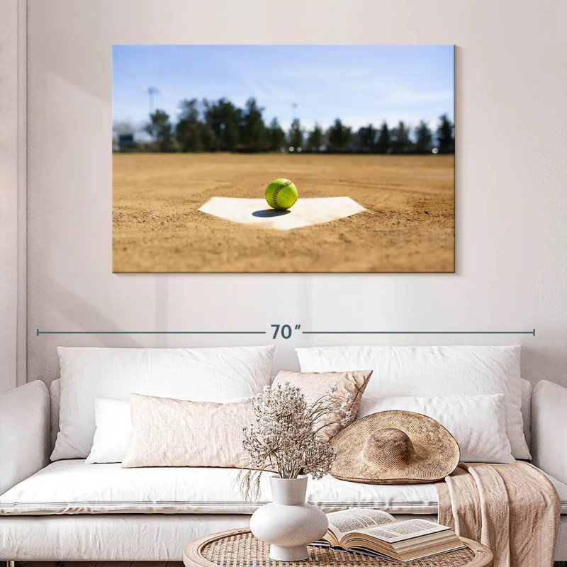 'Softball Base, 32" H x 48" W