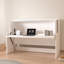 Lit simple extra-long blanc