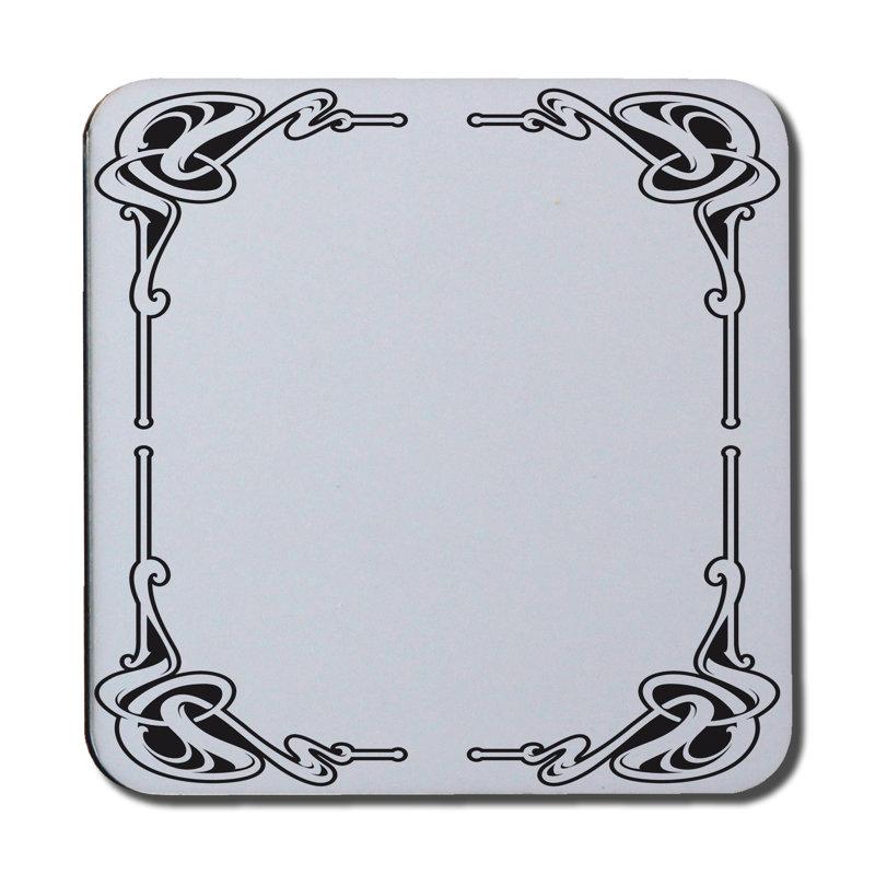 Square 6 Piece Coaster Set