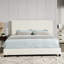 Lit plateforme en tissu d'ameublement-1449125339