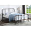 Lit plateforme en métal foncé bronze 1pc, lit dans une boîte-334807406