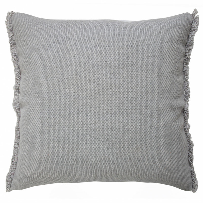 Housse et insert de coussin carré 100% coton , Microchip gris / gris clair