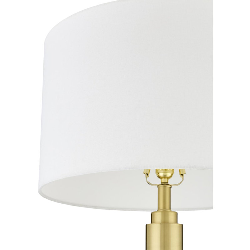Lampe sur pied Barrar, Doré