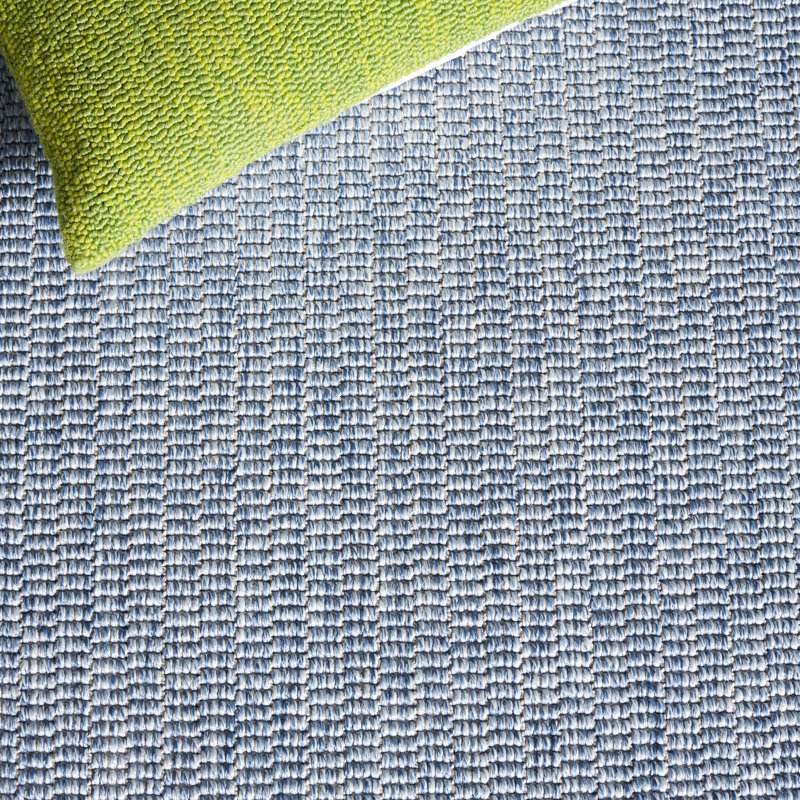 Sisal All-Weather Performance Solid Color Indoor/Outdoor Area Rug, Rectangle 9' x 12'