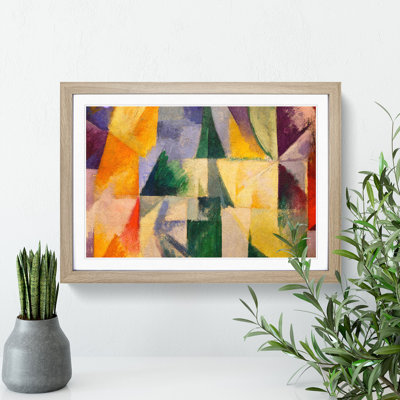 Composition Vol.2 by Robert Delaunay - Framed Print