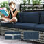 Rattan Sofa Set