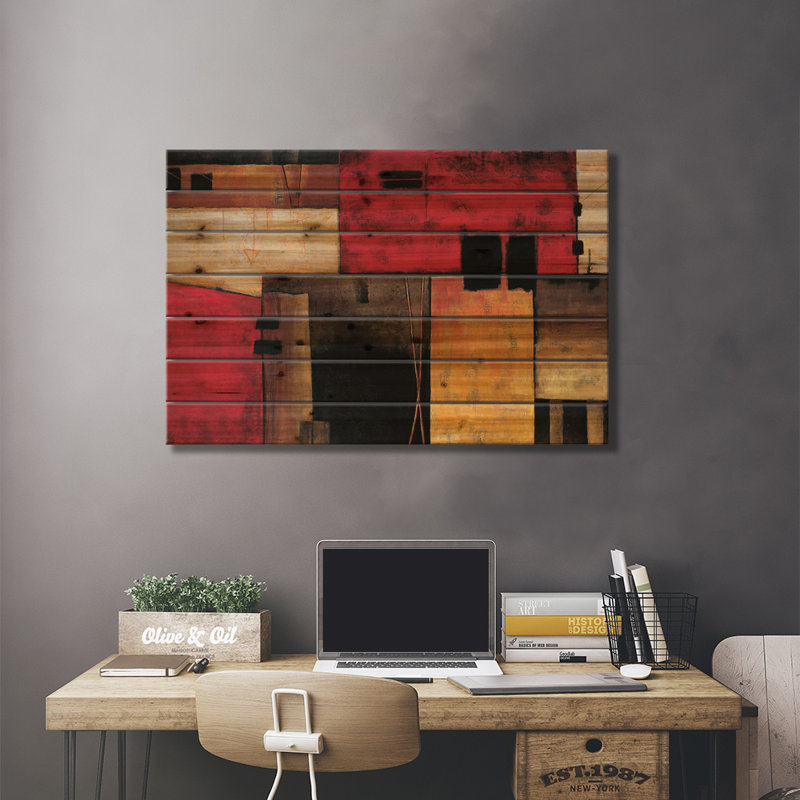 À l'horizon, H 26 po x l 40 po x P 1,5 po
