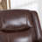Elegant 81.89'' Wide Modern Overstuffed Manual Premium Genuine Leather Triple Seater Recliner Sofa-269592644
