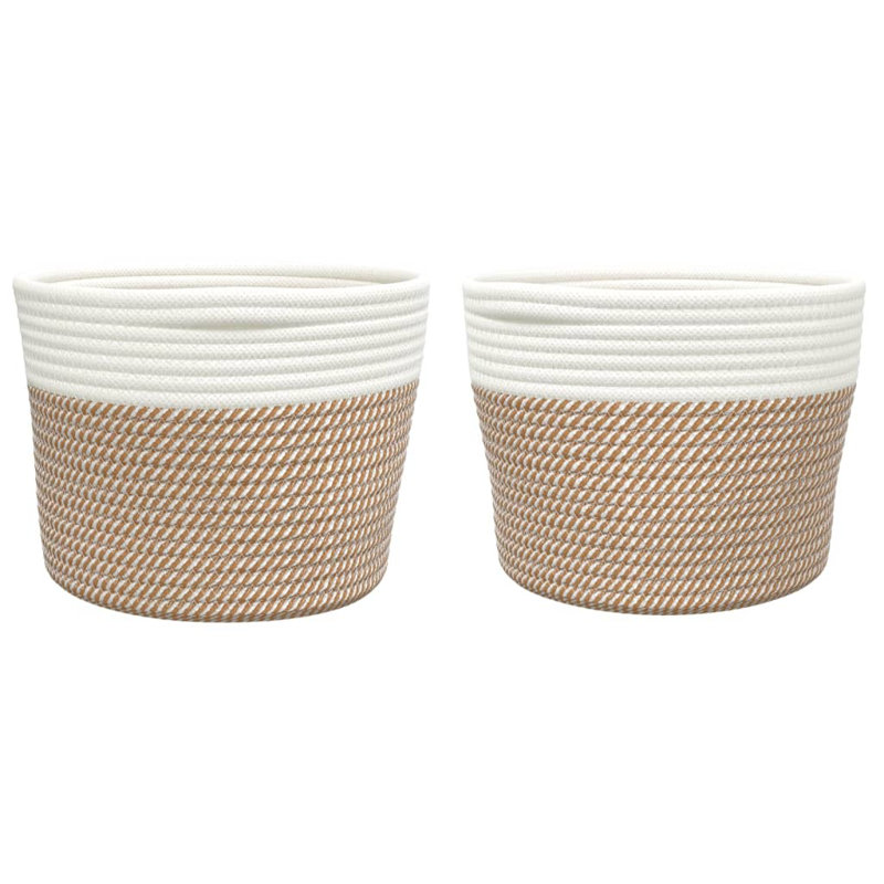 House Of Hampton Fabric Decorative Basket