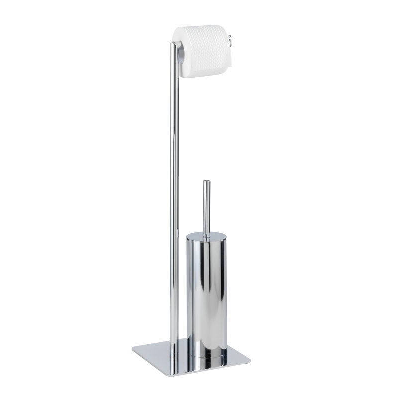 Recco Freestanding Toilet Roll & Brush Holder