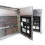 Armoire à pharmacie 60 po x 36 po à DEL avec miroir, douilles et tablettes en verre réglables, à intensité variable, anti-buée