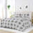 Gingham Microfiber All Season Down-Alternative Comforter-430658426