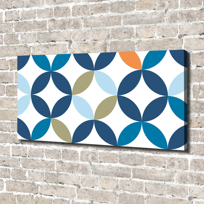 Geometric Background - Wrapped Canvas Print