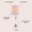 Myer Glass Table Lamp