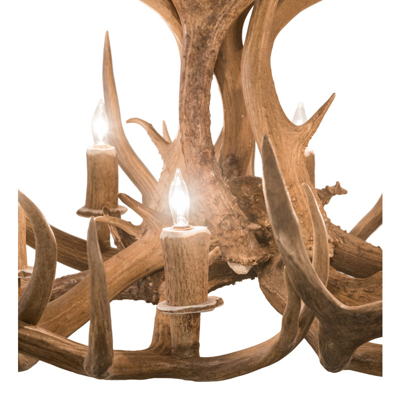 Rustic Lodge 12 - Light Chandelier