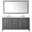 Meuble-lavabo double 72 po avec plateau en quartz et miroir Daria-100481433-100481434-100501888