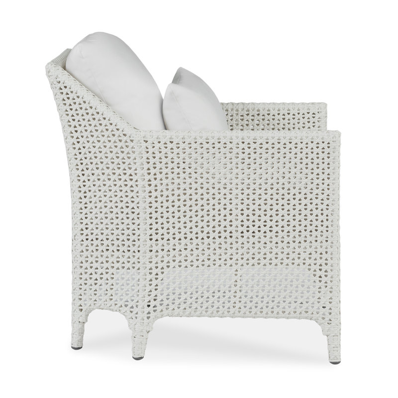 Tangier Outdoor Lounge Chair, Beige 71627L22, Chalk White