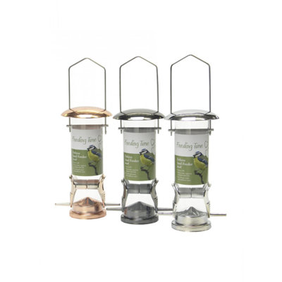 Kashton Metal Hanging Tube Bird Feeder